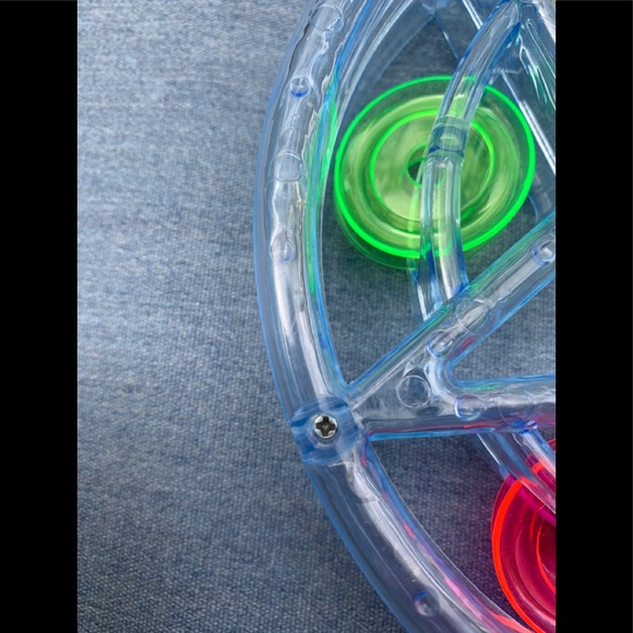 6.5" Light Up Round Tambourine Toy (Gift with Purchase) - Picture 9 of 10